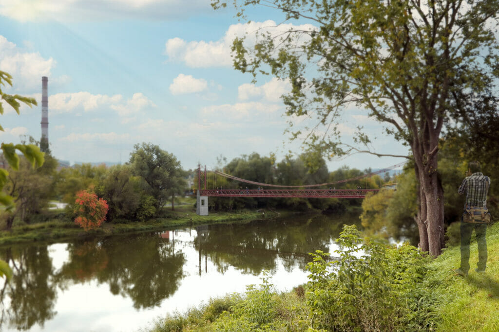 Elektrinės tilto rekonstrukcija (Elektrinės g.) - Bridge - visualization