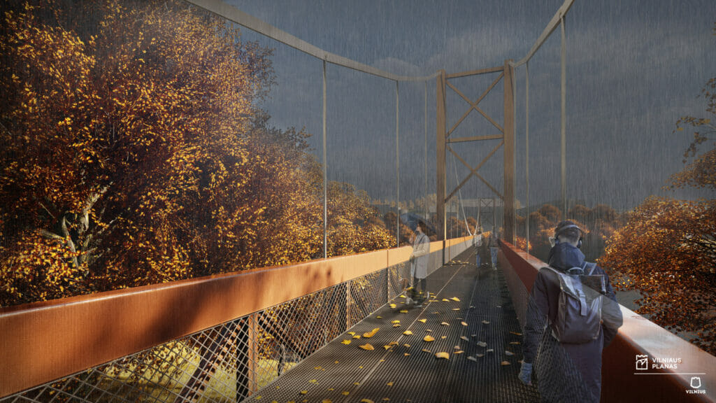 Elektrinės tilto rekonstrukcija (Elektrinės g.) - Bridge - visualization