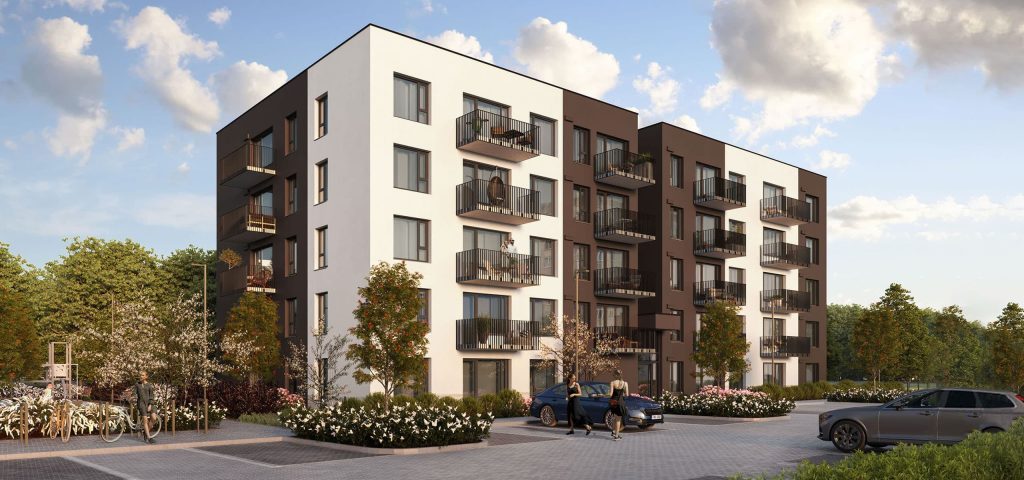 Dārzciema liepas (Franča Trasuna iela 17) - Korterelamu - visuaalne