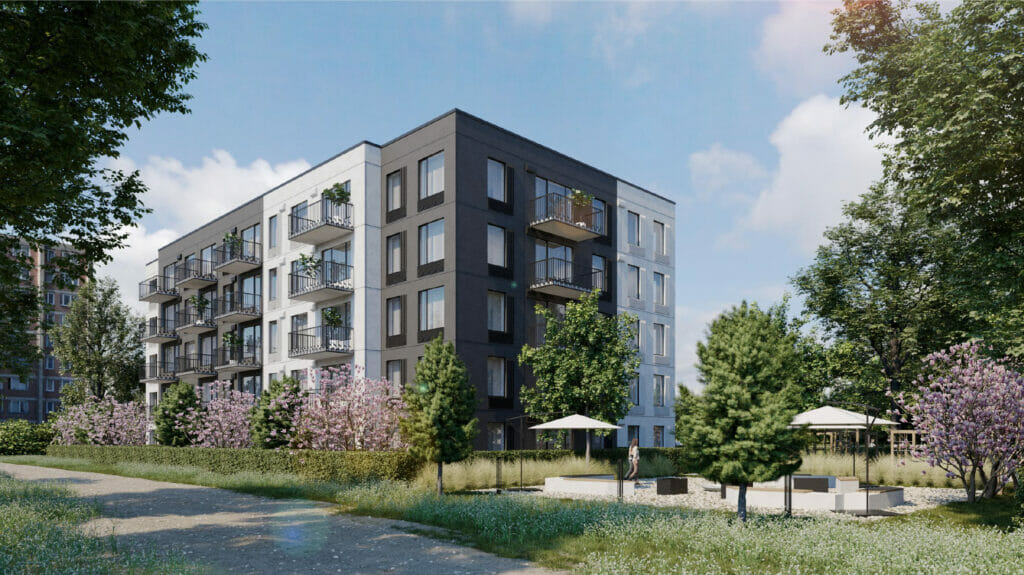 Dārzciema liepas (Franča Trasuna iela 17) - Korterelamu - visuaalne