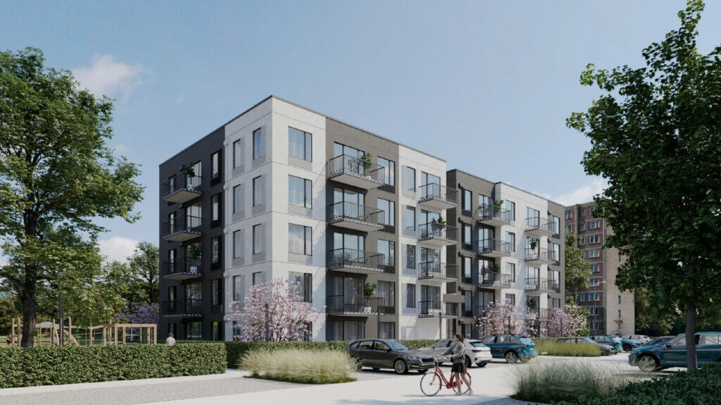 Dārzciema liepas (Franča Trasuna iela 17) - Korterelamu - visuaalne