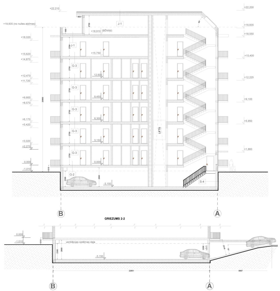 Gardenes iela 2 - "B" ēka (Gardenes iela 2) - Daugiabutis - vizualizacija