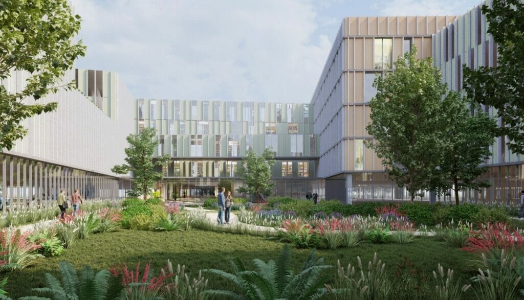 RAKUS vienotais ambulatorais centrs un plaušu veselības un infekciju slimību centrs (Hipokrāta iela 2) - Hospital - visualization