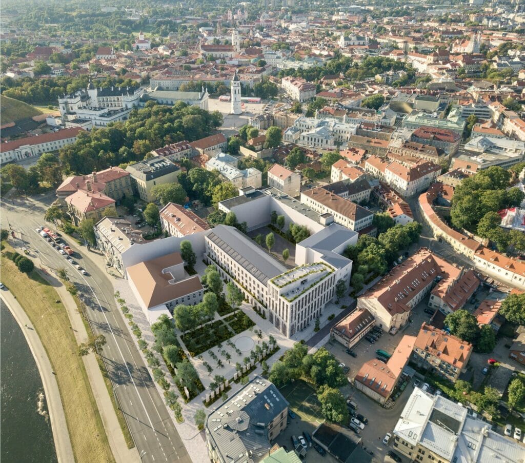 Radvilų valda (viešbutis) Žygimantų g. 3 (Žygimantų g. 3) - Hotel, Park - visualization