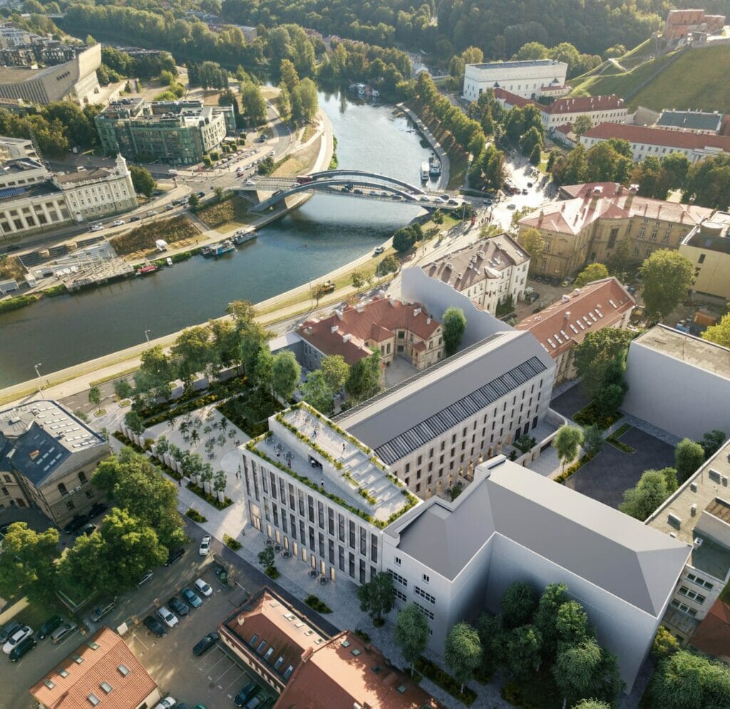 Radvilų valda (viešbutis) Žygimantų g. 3 (Žygimantų g. 3) - Hotel, Park - visualization