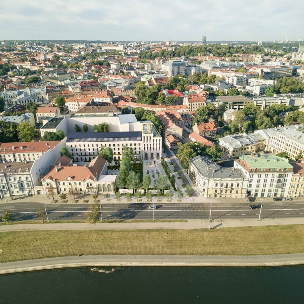 Radvilų valda (viešbutis) Žygimantų g. 3 (Žygimantų g. 3) - Hotel, Park - visualization