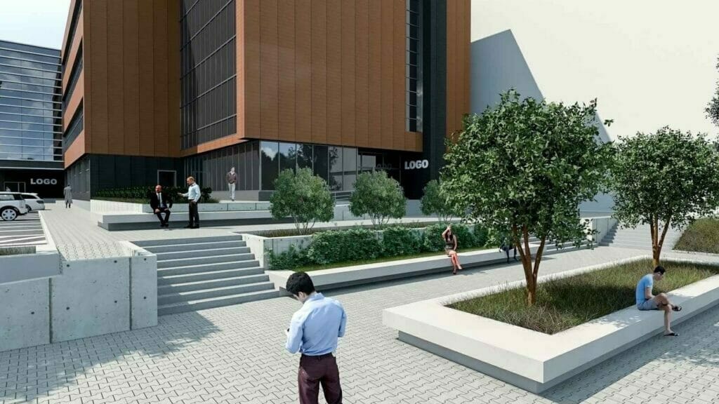 Račių g. 1 (Račių g. 1) - Hospital - visualization