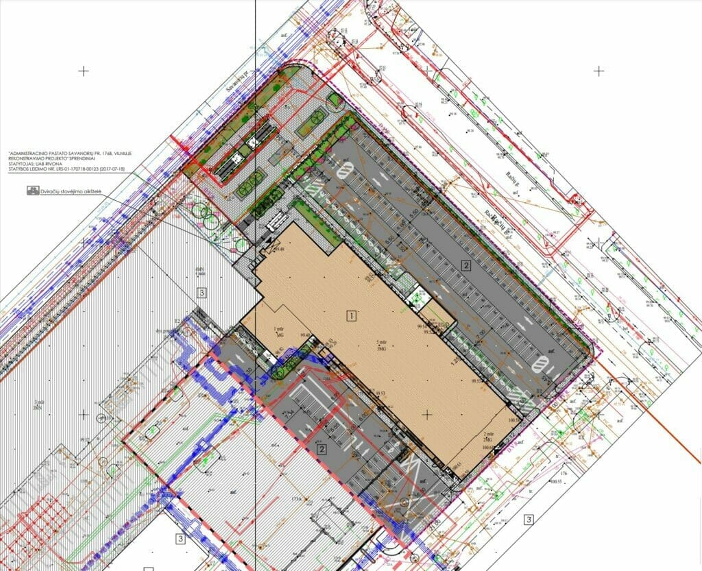 Račių g. 1 (Račių g. 1) - Hospital - visualization