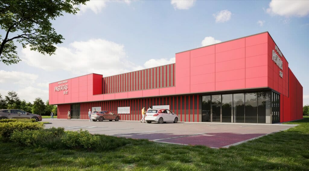 Rimi Nesvyžiaus g. 20 (Nesvyžiaus g. 20) - Food store - visualization