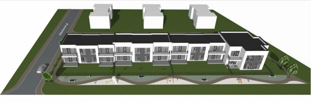 Sauluvos g. 41 (Sauluvos g. 41) - Daugiabutis - vizualizacija