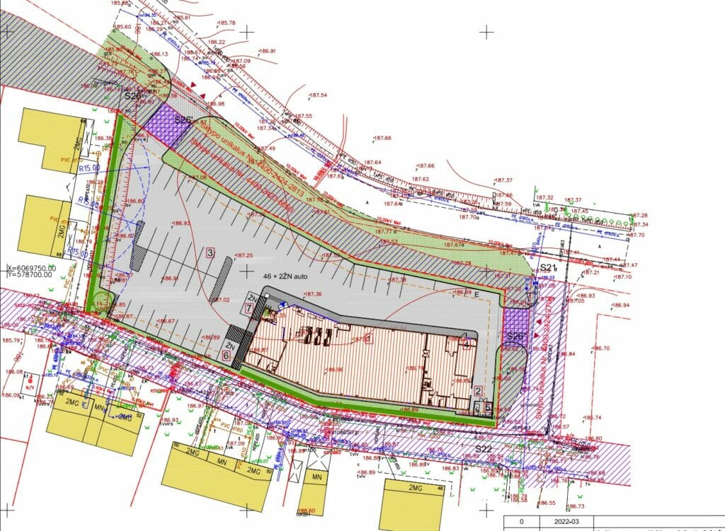 Šilas Šaulio g. 70 (Šaulio g. 70) - Food store - visualization