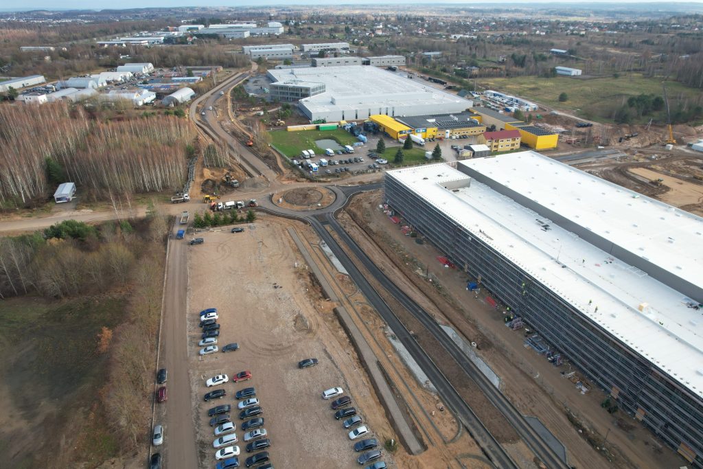Ditvos g. (Ditvos g.) - Bike path, Street - construction photos