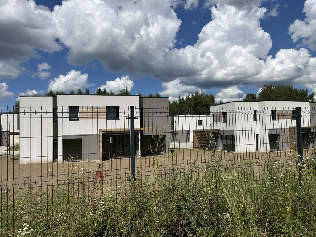 Pupojų parkas 2 etapas (namai 4 - 9) (Skaisterių g. 9, 11, 13, 15, 17, 19) - Row housing - construction photos