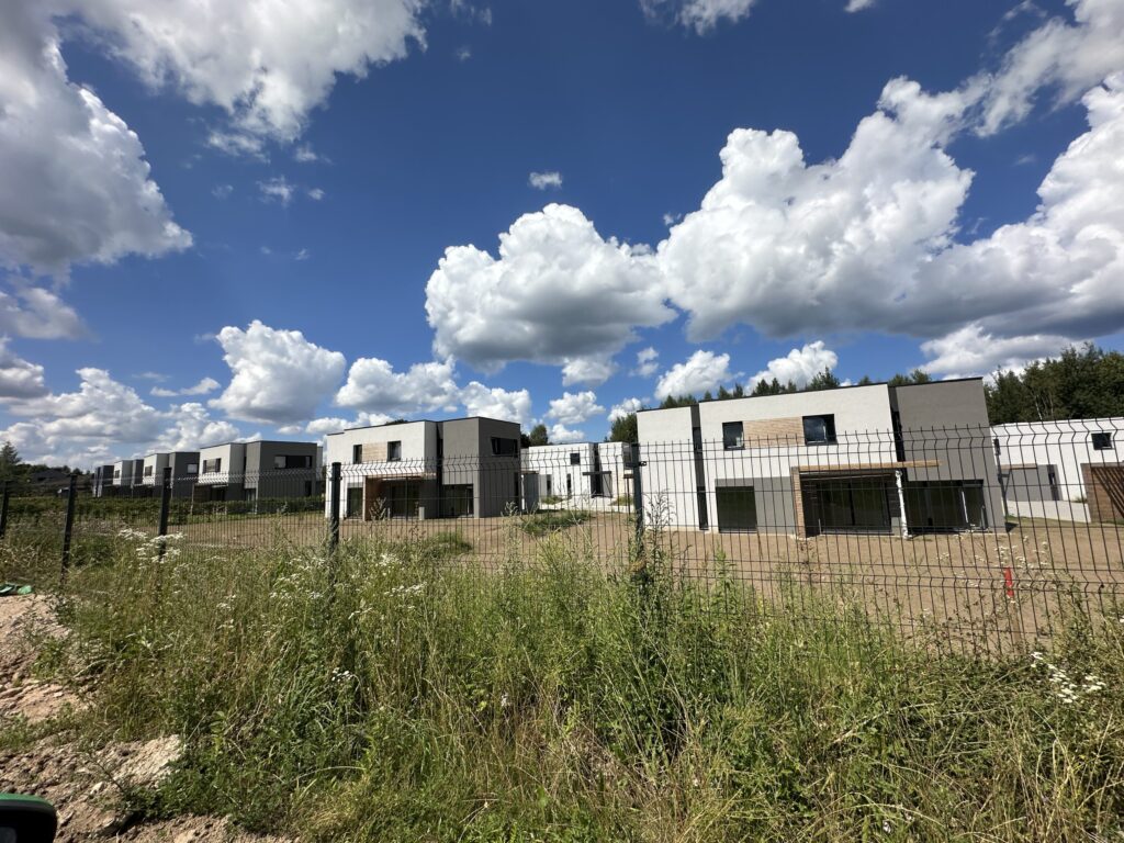 Pupojų parkas 2 etapas (namai 4 - 9) (Skaisterių g. 9, 11, 13, 15, 17, 19) - Row housing - construction photos