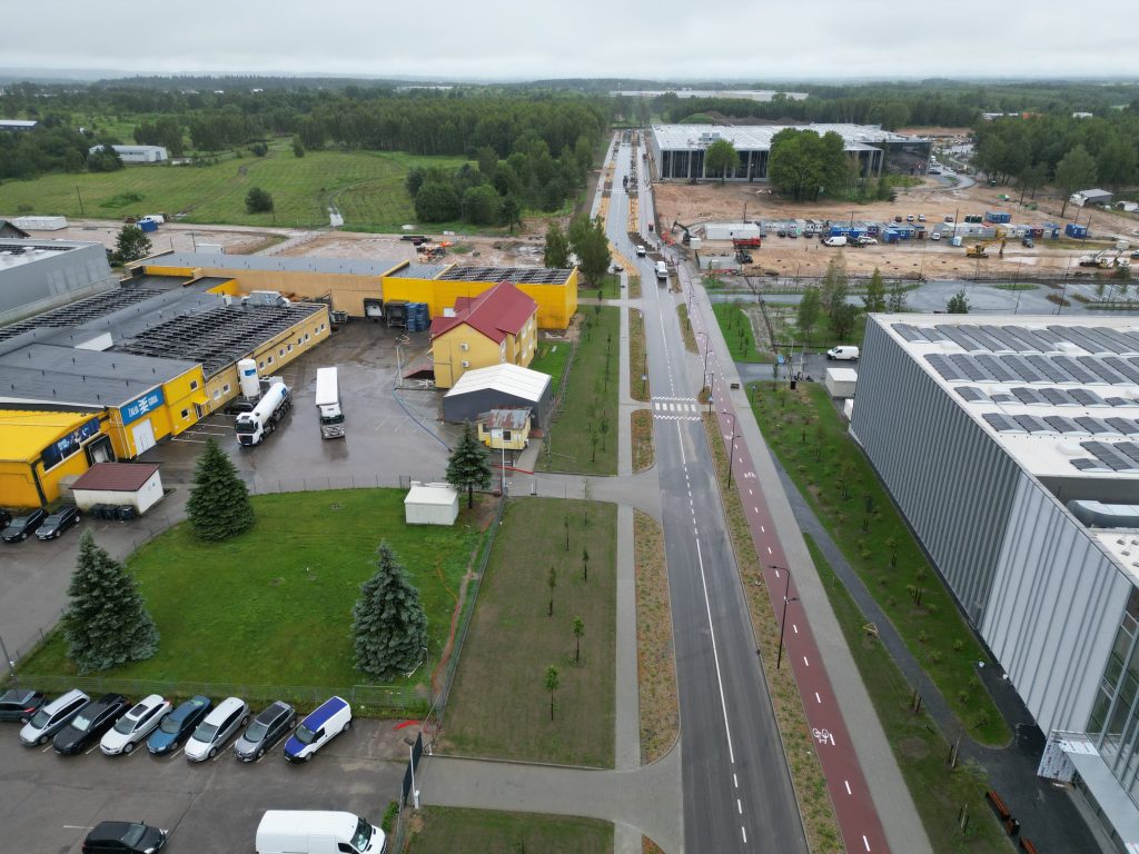 Svylos g. atkarpa (Svylos g.) - Bike path, Street - construction photos