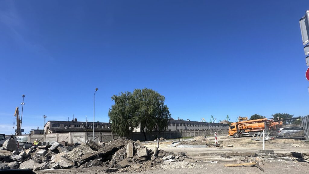 Švyturio g. atkarpa iki Naujoji Uosto gatvės (Švyturio g.) - Road - construction photos