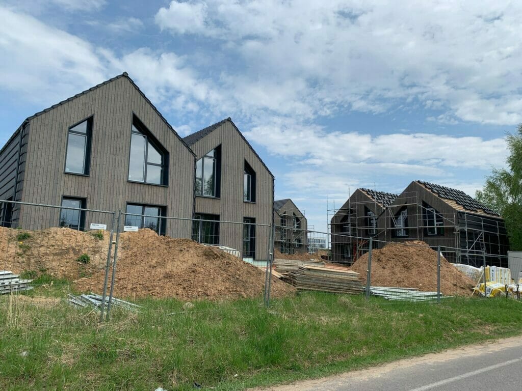 Tarandės pasaka (Mykolo Šulco g. 15, 17, 19, 21) - Rindu mājas - būvdarbu attēli