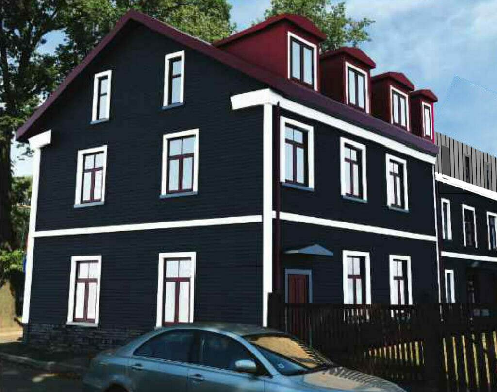 Straumes iela 2 (Straumes iela 2) - Multi apartment - visualization