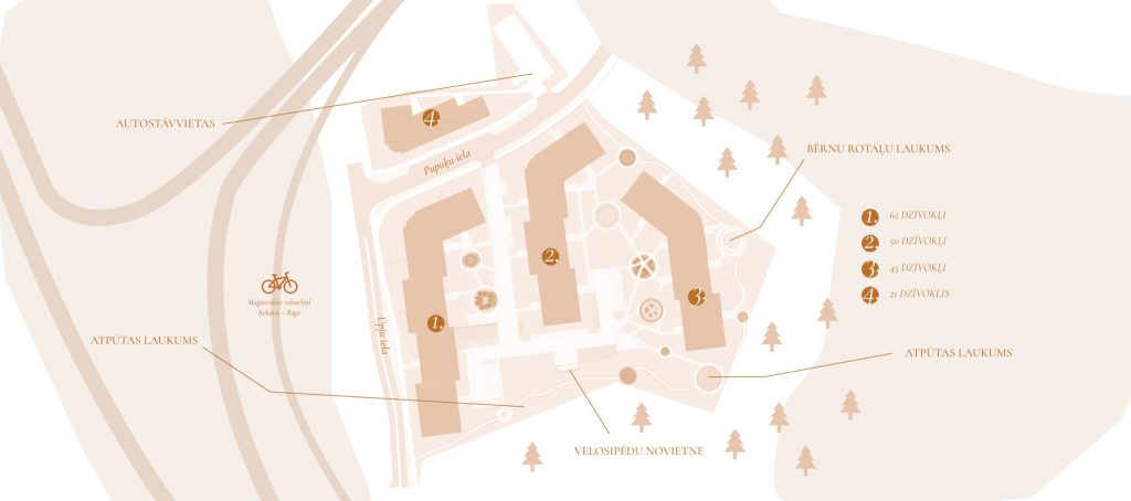 Ūpju Rezidence (Ūpju iela 12) - Multi apartment - visualization