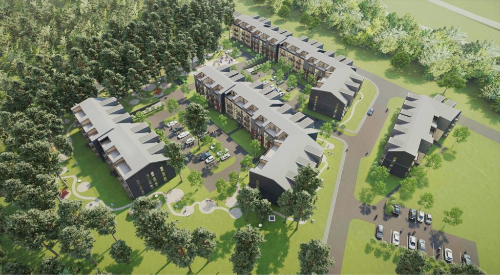 Ūpju Rezidence (Ūpju iela 12) - Multi apartment - visualization