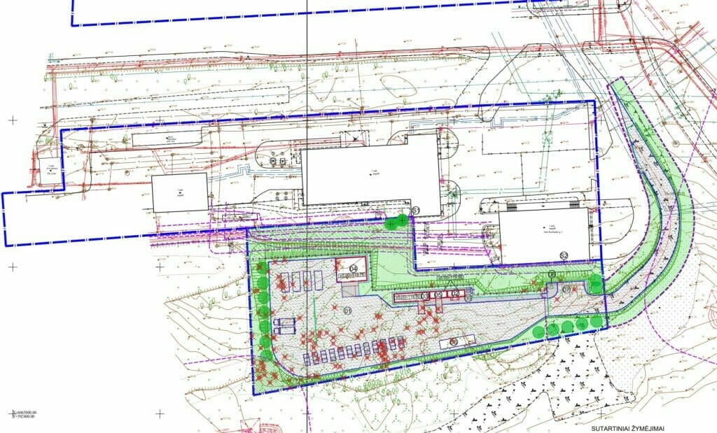 VAATC atliekų aikštelė Jono Kazlausko g. 1A (Jono Kazlausko g. 1A) - Atkritumu pārstrādes centrs - vizualizācija