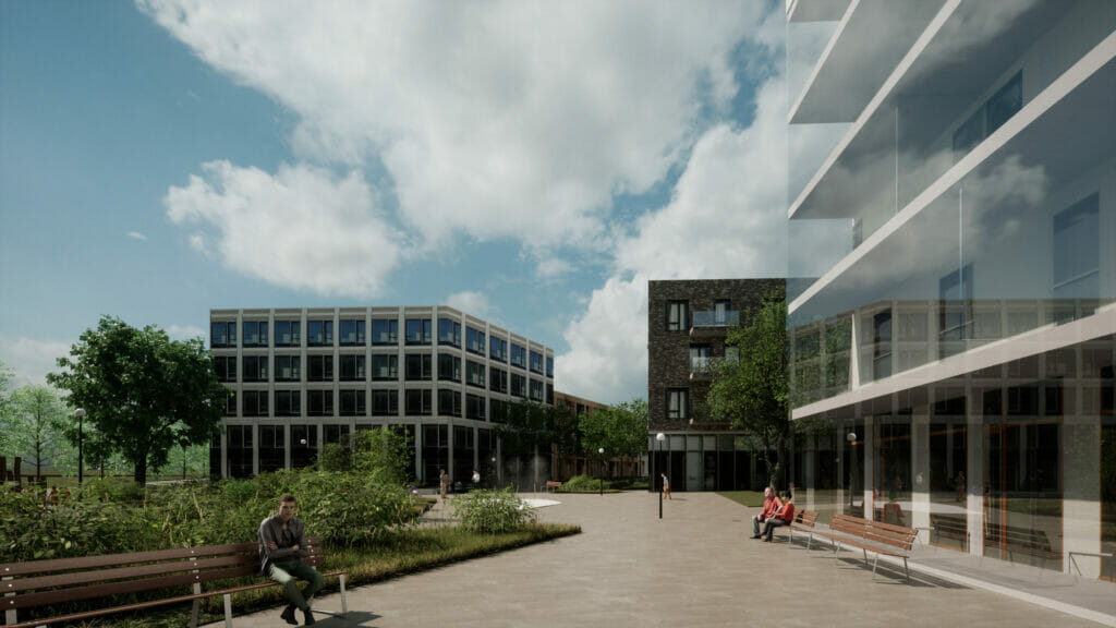 Valge 4d (Valge 4d) - Daudzdzīvokļu nams, Biroju centrs, Cita komerciāla, Cita veselības aprūpe, Cita institucionāla - vizualizācija