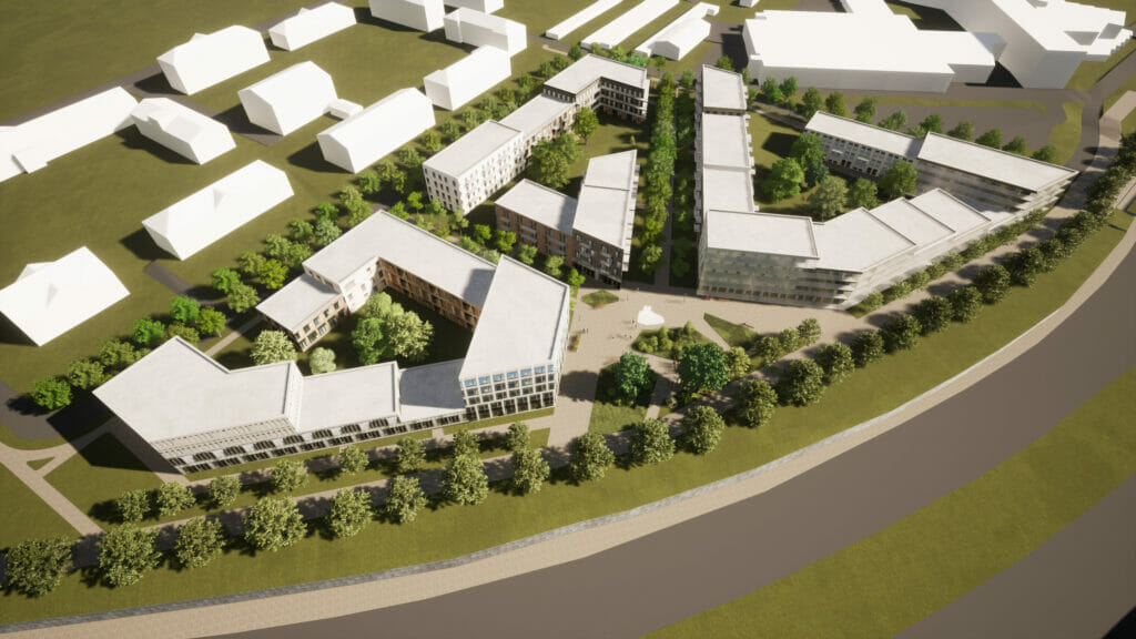 Valge 4d (Valge 4d) - Daudzdzīvokļu nams, Biroju centrs, Cita komerciāla, Cita veselības aprūpe, Cita institucionāla - vizualizācija