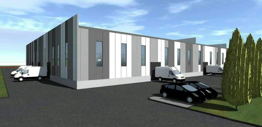 Vanaginės g. 37A (Vanaginės g. 37A, Didžiosios Riešės k.) - Shopping center - visualization