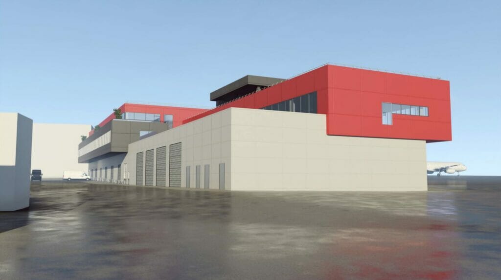 VNO verslo kompleksas (Rodūnios kel.) - Verslo centras, Sandėlys / Platinimo centras - vizualizacija