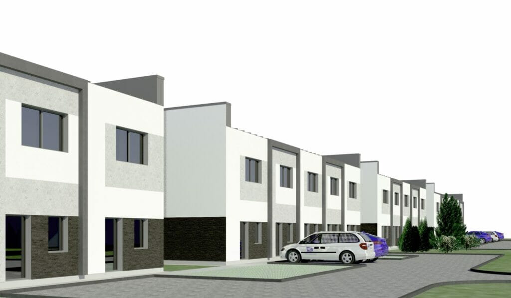 Baskų g. 15 (Baskų g. 15) - Row housing - visualization