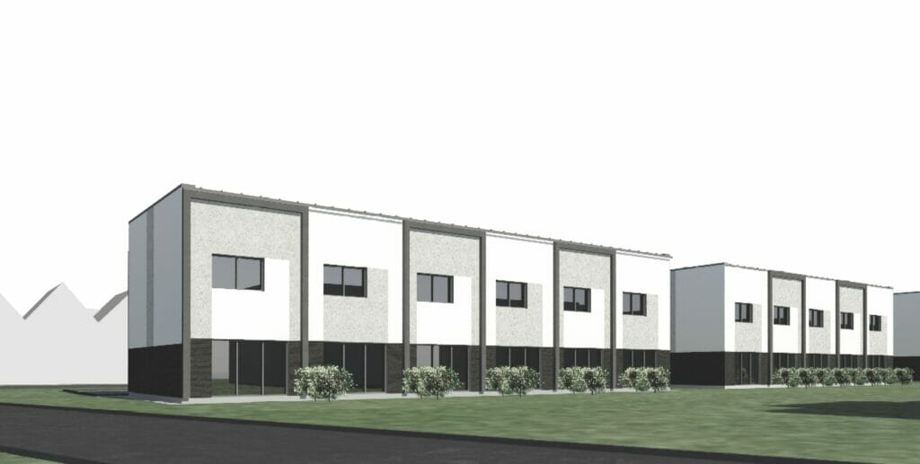 Baskų g. 15 (Baskų g. 15) - Row housing - visualization