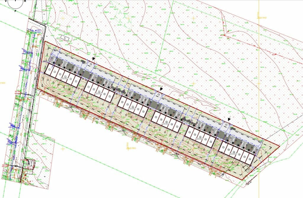Baskų g. 15 (Baskų g. 15) - Row housing - visualization