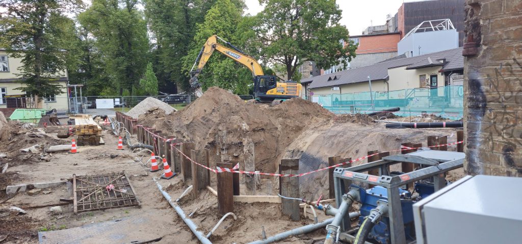 KRASSKY HQ - Zīda Fabrika (Aristida Briāna iela 5) - Showroom / Service center - construction photos