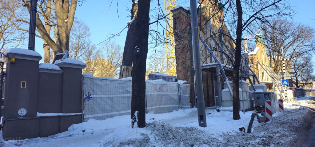 KRASSKY HQ - Zīda Fabrika (Aristida Briāna iela 5) - Showroom / Service center - construction photos