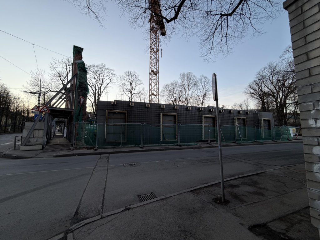 KRASSKY HQ - Zīda Fabrika (Aristida Briāna iela 5) - Autosalons / Auto apkalpošanas centrs - būvdarbu attēli