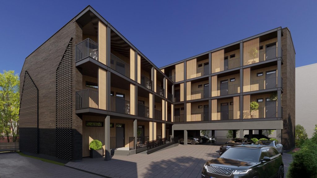 Daugavpils iela 1A (Daugavpils iela 1A) - Daugiabutis - vizualizacija