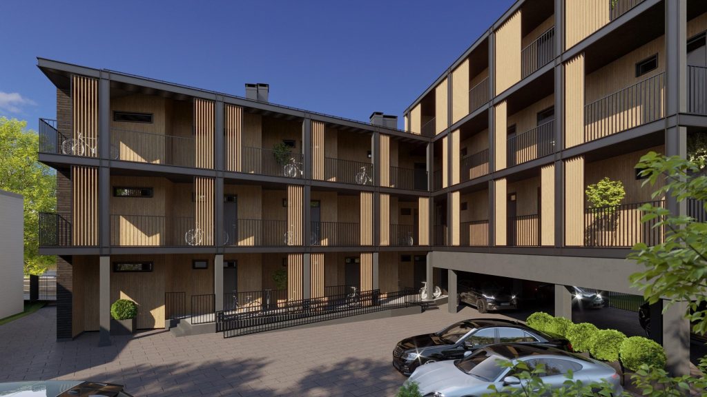Daugavpils iela 1A (Daugavpils iela 1A) - Daugiabutis - vizualizacija