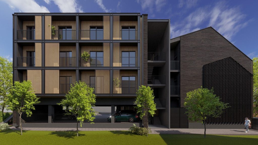 Daugavpils iela 1A (Daugavpils iela 1A) - Daugiabutis - vizualizacija