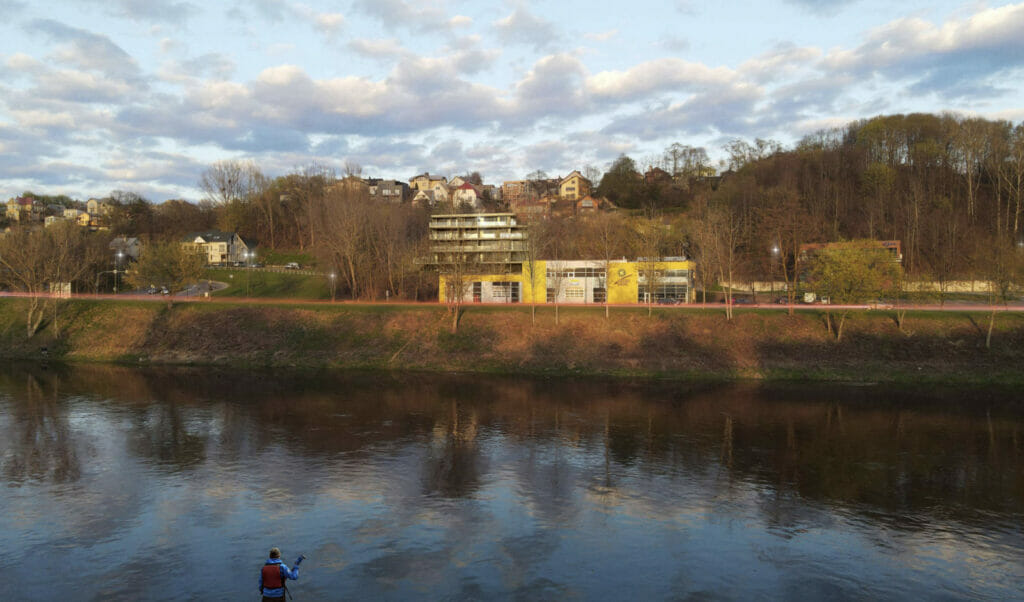 River flow (Eigulių g. 4) - Multi apartment - visualization