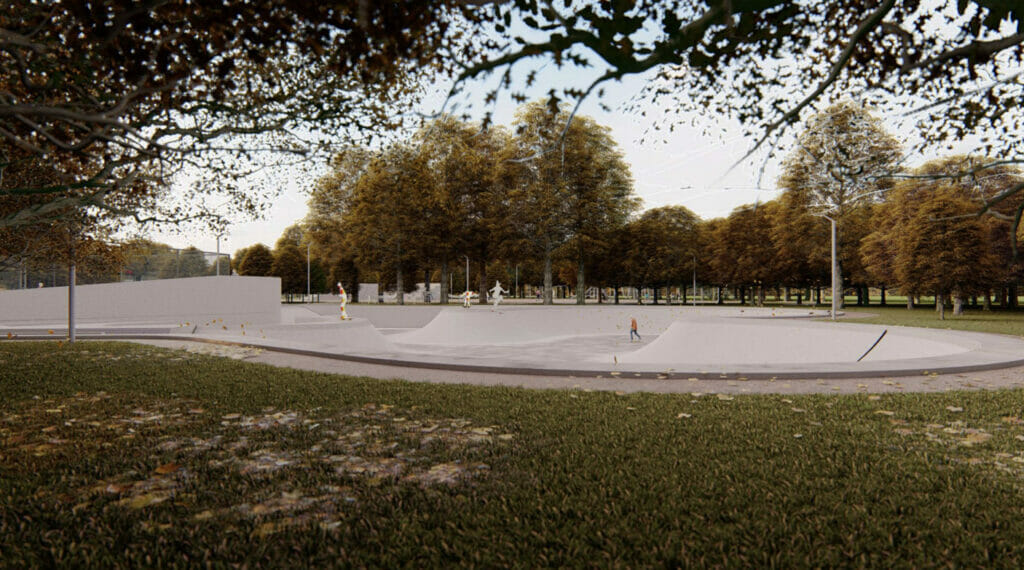 Giraitės sporto ir laisvalaikio parkas (Akacijų g. 1A, Giraitės k.) - Park - visualization