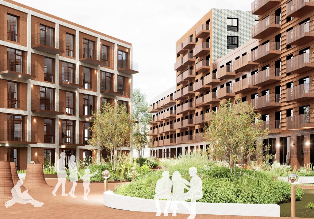 Justiniškių g. 134 (Justiniškių g. 134) - Multi apartment - visualization