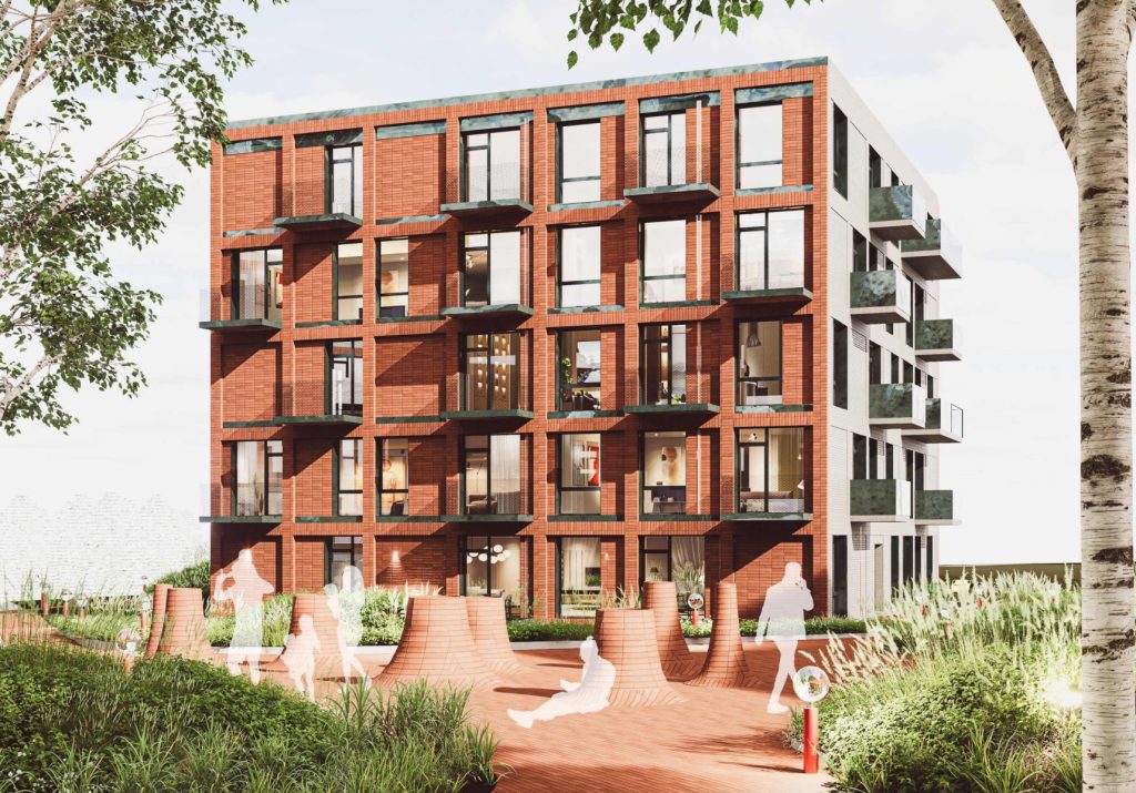 Justiniškių g. 134 (Justiniškių g. 134) - Multi apartment - visualization