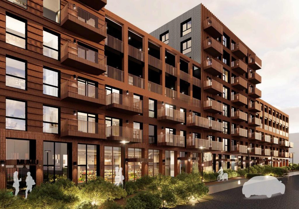 Justiniškių g. 134 (Justiniškių g. 134) - Multi apartment - visualization