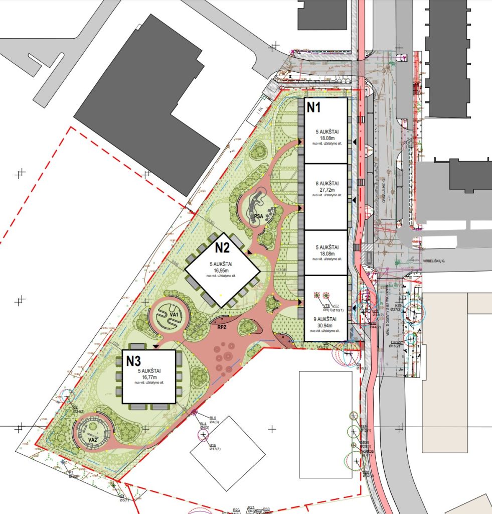 Justiniškių g. 134 (Justiniškių g. 134) - Multi apartment - visualization