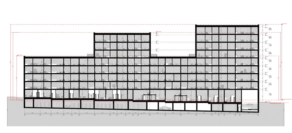 Justiniškių g. 134 (Justiniškių g. 134) - Multi apartment - visualization