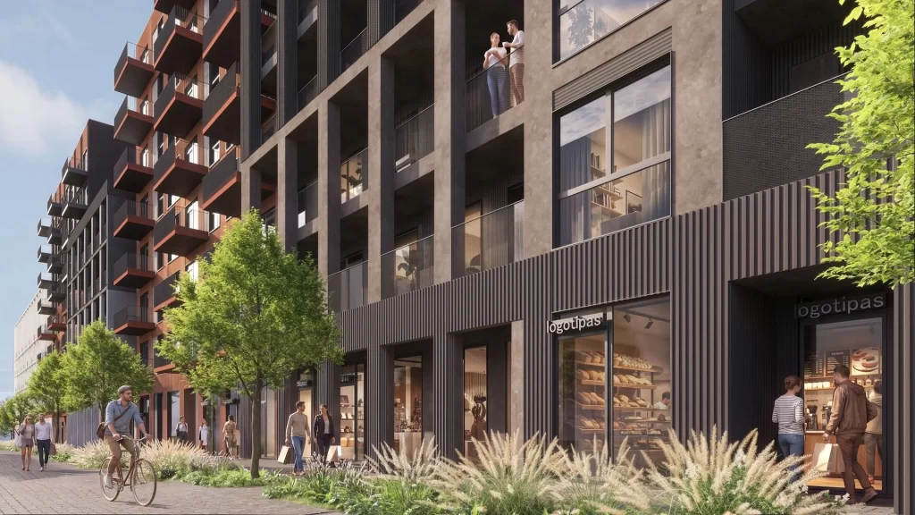 Migdolų namai (Justiniškių g. 134) - Korterelamu - visuaalne