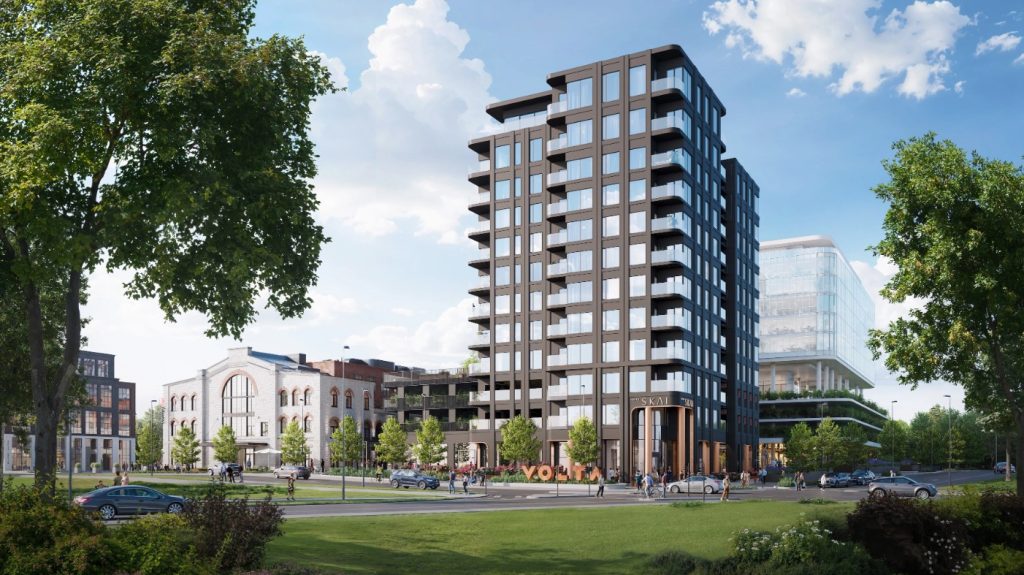 Volta Kvartal (Volta SKAI) (Krulli 10) - Korterelamu, Kaubandus, Büroohoone, Muu äri - visuaalne