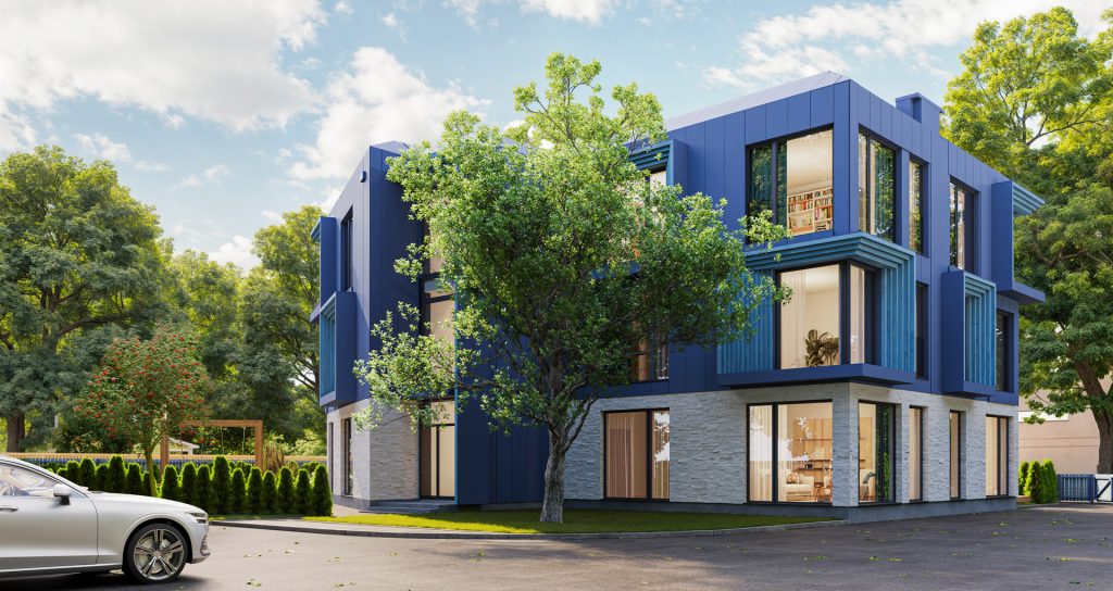 Sadama korterid (Masti 7a) - Daudzdzīvokļu nams - vizualizācija