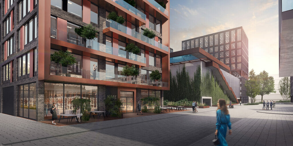 Mihaila Tāla iela 3 (Mihaila Tāla iela 3) - Office center, Parking facility - visualization