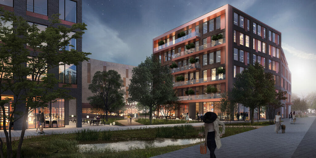 Mihaila Tāla iela 3 (Mihaila Tāla iela 3) - Office center, Parking facility - visualization